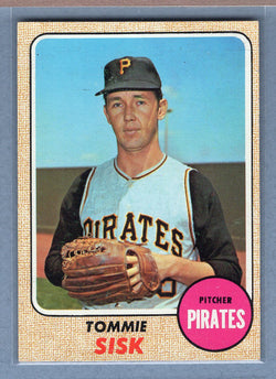 1968 Topps #429 Tommie Sisk (C) EX-MT  GO180