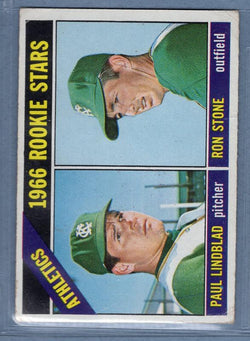 1966 Topps #568 Athletics Rookies VG-EX  GO466