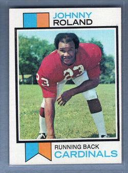 1973 Topps #123 Johnny Roland NM   GO355