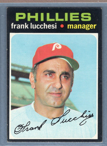 1971 Topps #119 Frank Lucchesi  EX  GO747