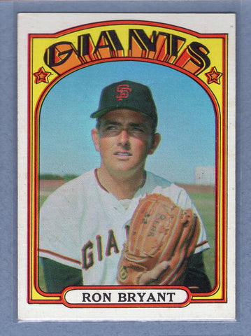 1972 Topps #185 Ron Bryant EX-MT  GO483