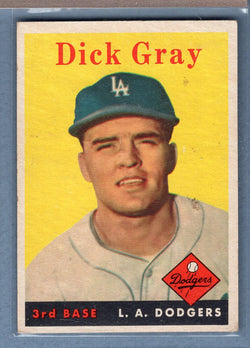 1958 Topps #146 Dick Gray  VG-EX  GO387