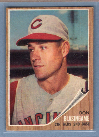 1962 Topps #103 Don Blasingame  EX  GO522