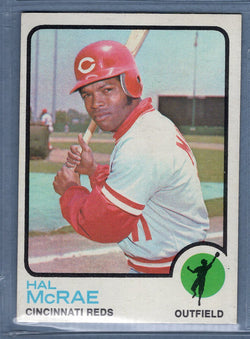 1973 Topps #28 Hal McRae  (a) EX-MT  GO669