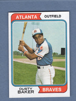 1974 Topps Baseball #320 Dusty Baker NM-MT 001