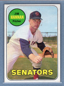 1969 Topps #106 Jim Hannan(a) EX-MT  GO850