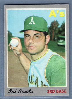 1970 Topps #120 Sal Bando  EX-MT  SB2