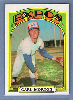 1972 Topps #134 Carl Morton EX  GO500