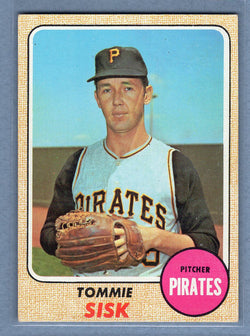 1968 Topps #429 Tommie Sisk EX-MT  GO545
