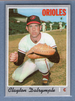 1970 Topps #319 Clayton Dalrymple  (b) EX-MT  GO200
