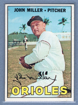 1967 Topps #141 John Miller EX  GO360