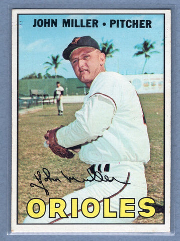 1967 Topps #141 John Miller EX  GO360