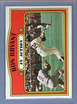 1972 Topps #186 Ron Bryant IA EX-MT  GO483