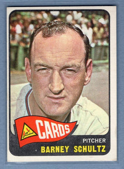 1965 Topps #28 Barney Schultz EX  GO137