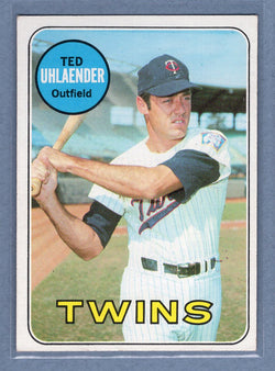 1969 Topps #194 Ted Uhlaender (f) EX-MT  GO265