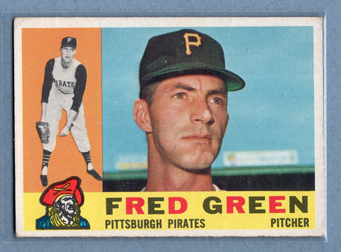 1960 Topps #272 Fred Green  VG  GO257