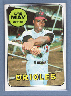 1969 Topps #113 Dave May  EX-MT  GO602