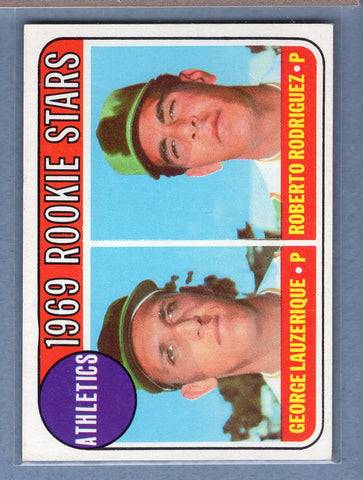 1969 Topps #358 Athletics Rookies (g) EX-MT  GOWABB