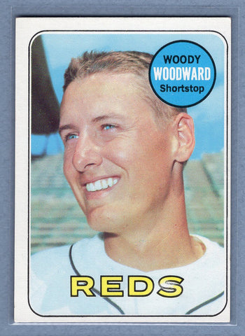 1969 Topps #142 Woody Woodward EX  GO477
