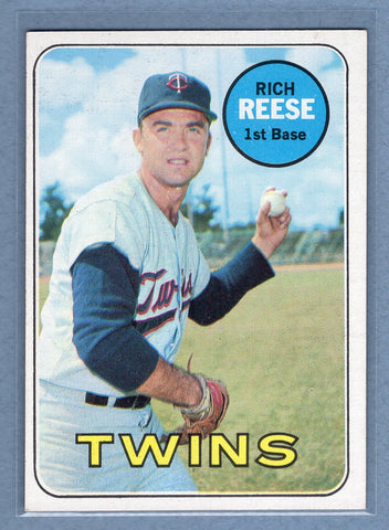 1969 Topps #56 Rich Reese (c) EX-MT  GO700