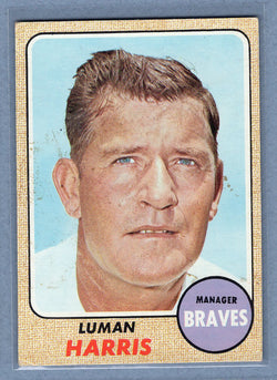 1968 Topps #439 Luman Harris (st) VG  GO180