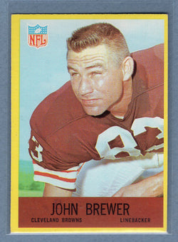 1967 Philadelphia #38 John Brewer EX-MT   GO118