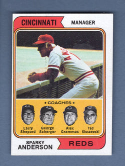 1974 Topps Baseball #326 Sparky Anderson NM-MT 001