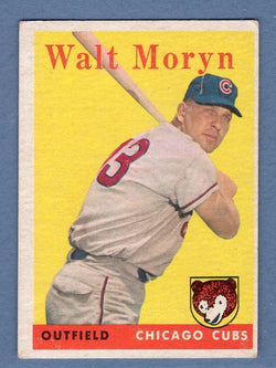1958 Topps #122 Walt Moryn VG-EX  GO495