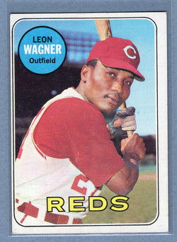 1969 Topps #187 Leon Wagner EX  GO350