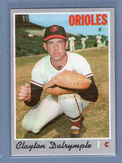 1970 Topps #319 Clayton Dalrymple  (d) EX-MT  GO200