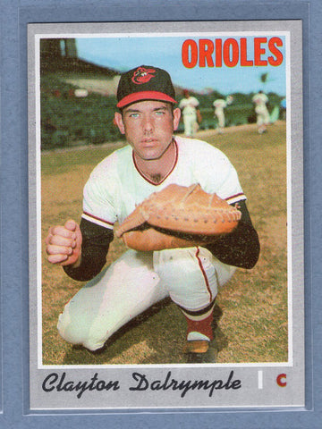 1970 Topps #319 Clayton Dalrymple  (d) EX-MT  GO200