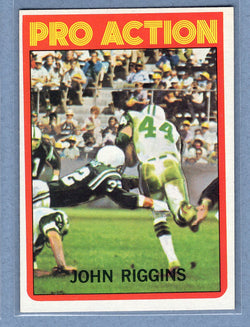 1972 Topps #126 John Riggins (HOF) IA EX-MT  GO326