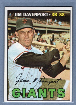 1967 Topps #441 Jim Davenport EX-MT  GO397