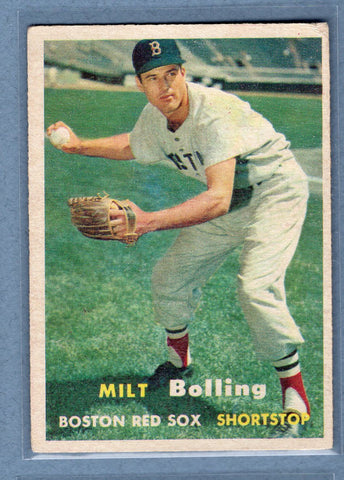 1957 Topps #131 Milt Bolling (b) VG-EX   GO260