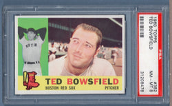 1960 Topps #382 Ted Bowsfield (31208478) PSA 8