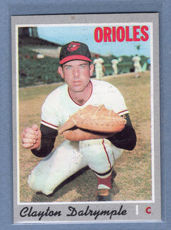 1970 Topps #319 Clayton Dalrymple  (e) EX-MT  GO200