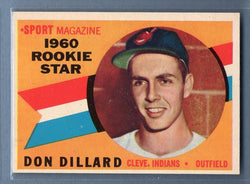 1960 Topps #122 Don Dillard EX-MT   GO340