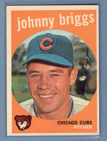 1959 Topps #177 Johnny Briggs (a) EX   GO410