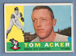 1960 Topps #274 Tom Acker  VG  GO257