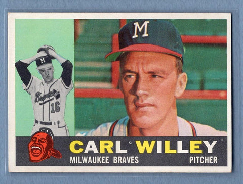 1960 Topps #107 Carl Willey EX   GO550
