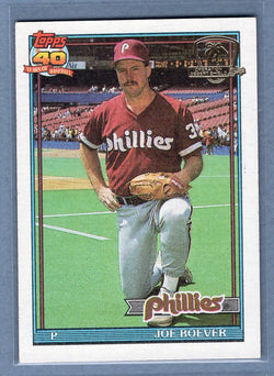 1991 Topps Desert Shield #159 Joe Boever  NM  GO625