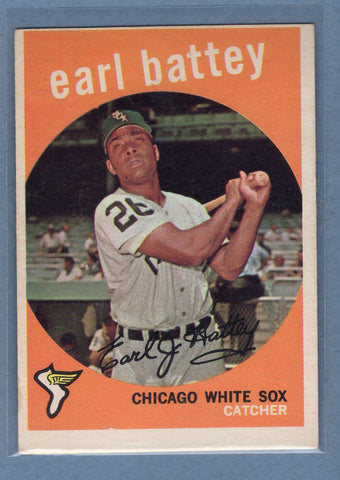1959 Topps #114 Earl Battey EX  GO213