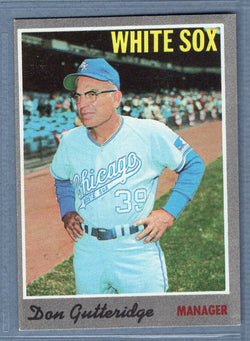 1970 Topps #123 Don Gutteridge  EX-MT  SB2