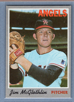 1970 Topps #132 Jim McGlothlin  EX  GO695