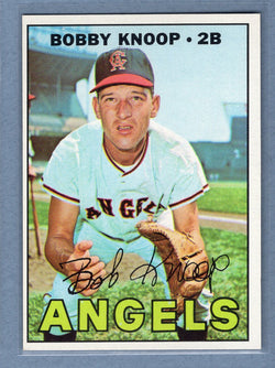 1967 Topps #175 Bobby Knoop EX-MT  GO390