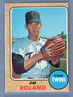 1968 Topps #276 Jim Roland (a)EX  GO507