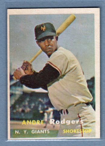1957 Topps #377 Andre Rodgers EX   GO270