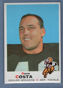 1969 Topps #213 Dave Costa EX  Set Break GO263