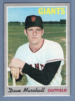 1970 Topps #58 Dave Marshall  (b) EX-MT  GO900