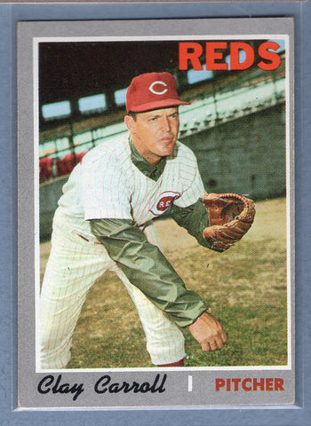1970 Topps #133 Clay Carroll  EX  GO695